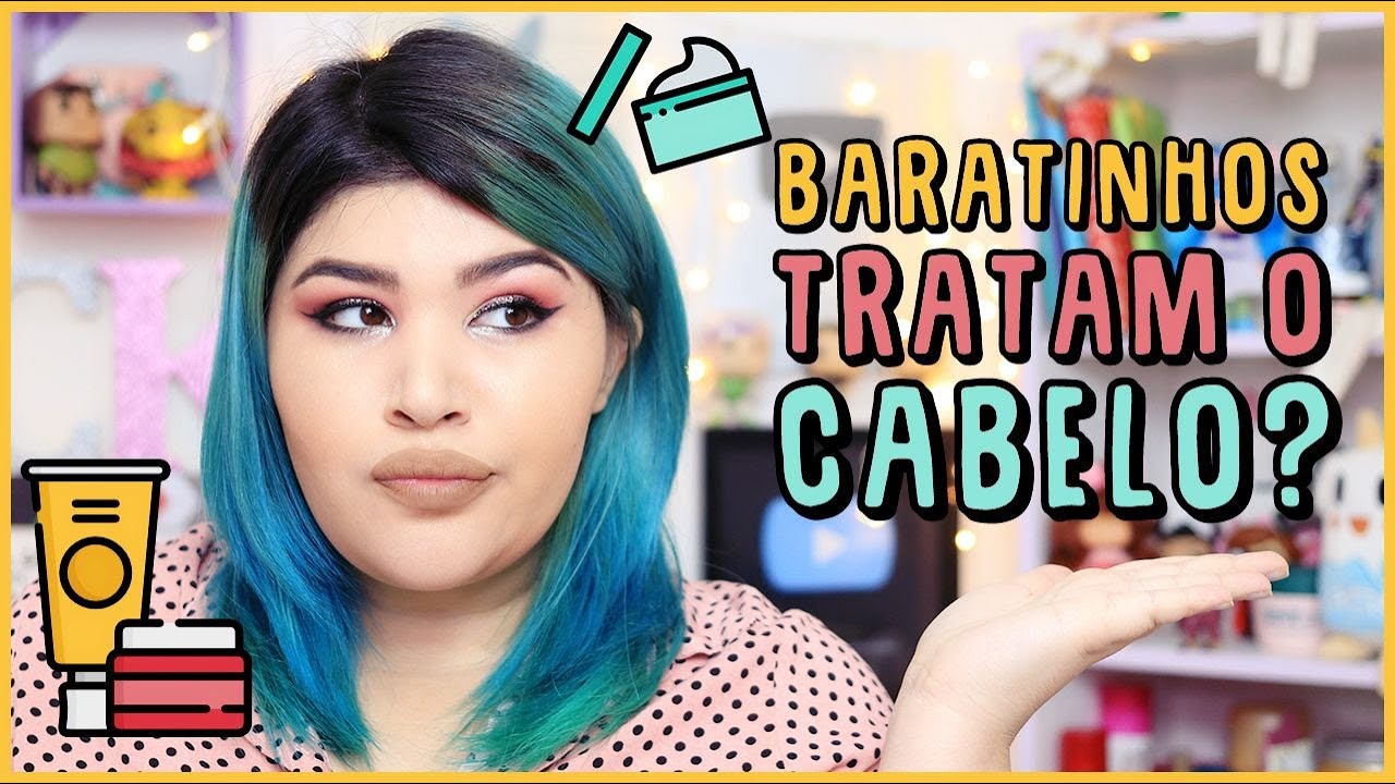 TE ENGANARAM ❓ BARATINHOS TRATAM CABELO?