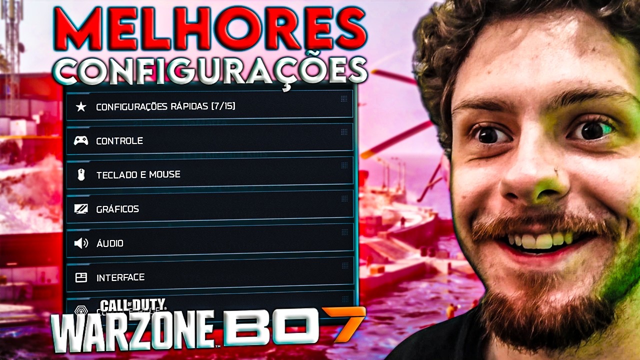 🔥 MELHORES CONFIGURAÇÕES para RANKED no WARZONE e BO7! (Controle, Gráficos e Áudio)