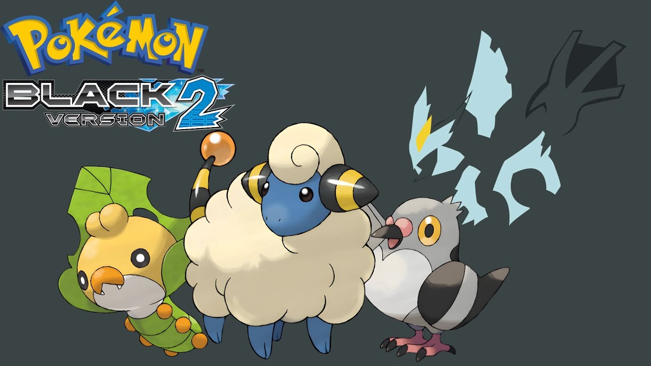 4 нових покемони та бійка з суперником - Pokemon black 2 [проходження]  частина 2