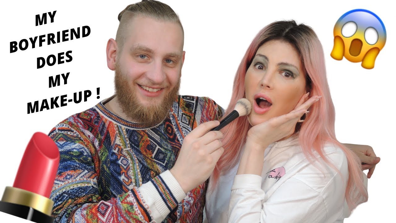 MEIN FREUND SCHMINKT MICH 😱💄