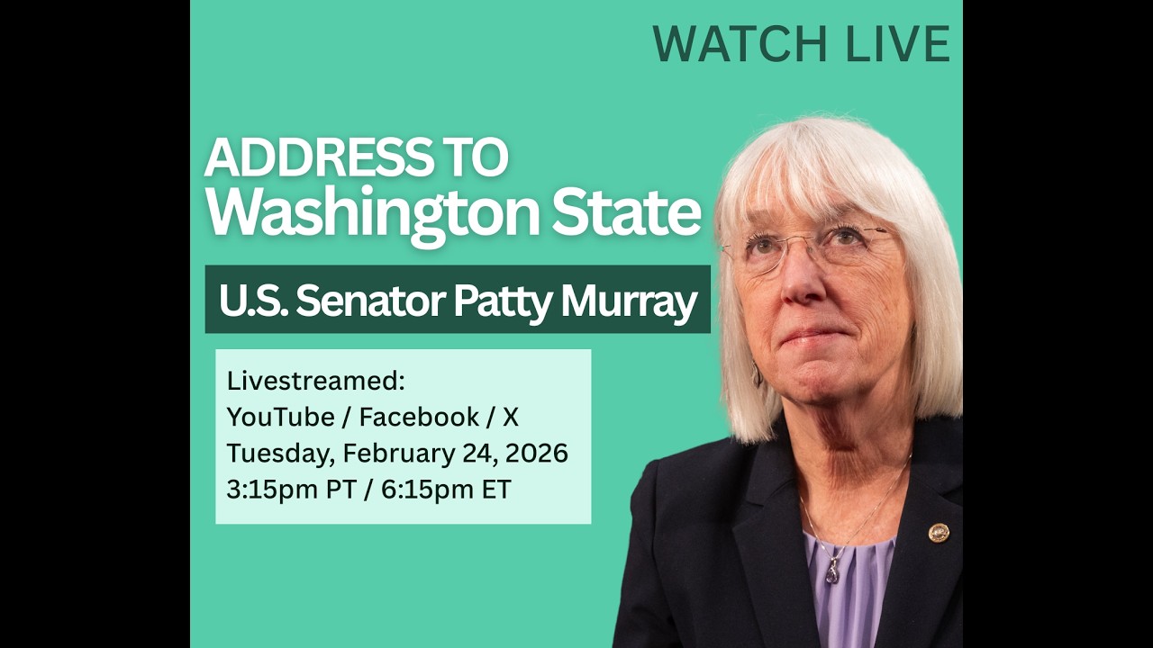 Senator Murray's Address to Washington State