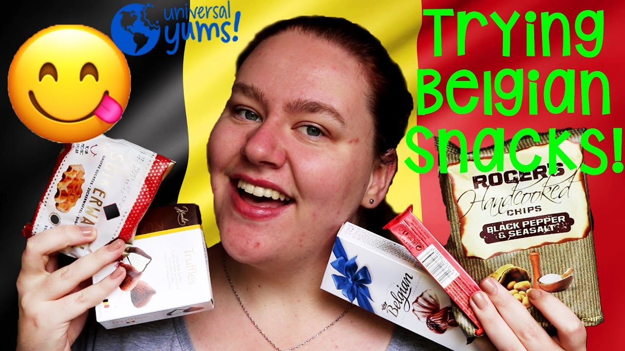 AUSTRALIAN TRIES BELGIAN SNACKS!