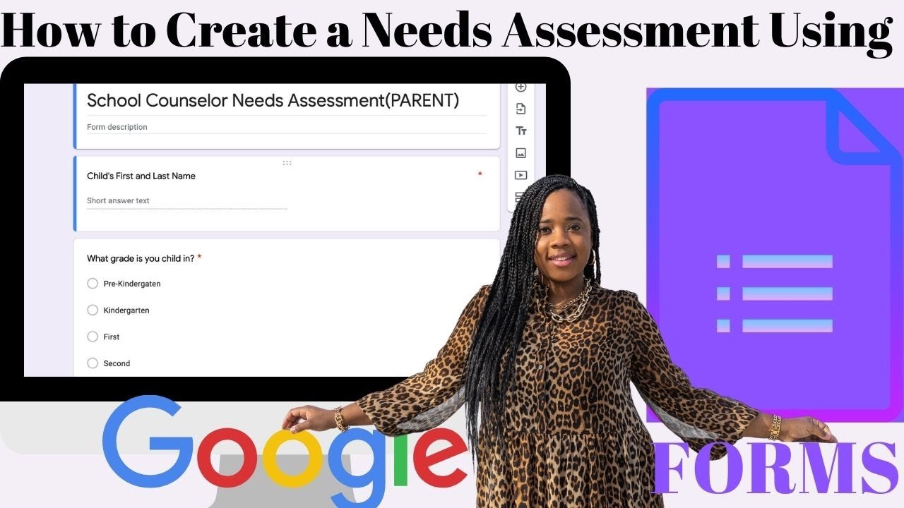 How to Create a Needs Assessment Using Google Forms!