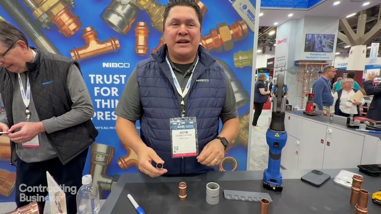 Inside the AHR Expo: NIBCO’s PressACR Fitting Technology in Action