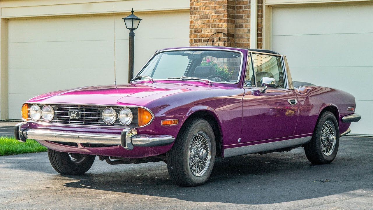 1972 Triumph Stag 231ci V6 Walk-around Video
