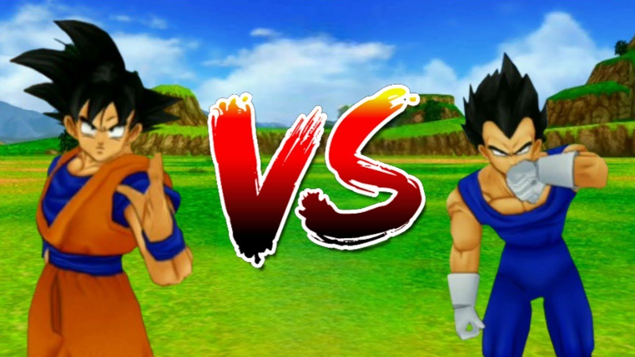 Goku VS Vegeta | Dragon Ball Z Tag Team