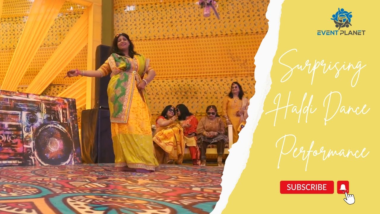 Surprising Haldi Dance Performance | Mast Magan | For Chacha-Chachi