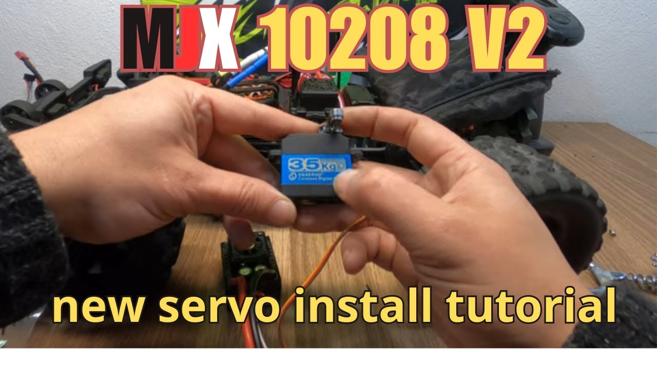 Upgrade Your MJX 10208 V2 Steering Servo Now