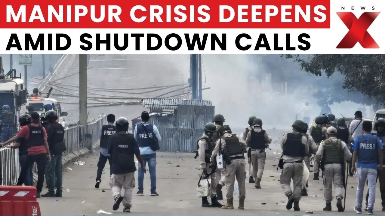 Manipur Shutdown Enters Day 5, Life Hit After Bishnupur Blast Sparks Protests | Latest News