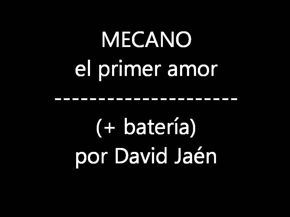 Mecano - El primer amor (arreglos de David Jaén)