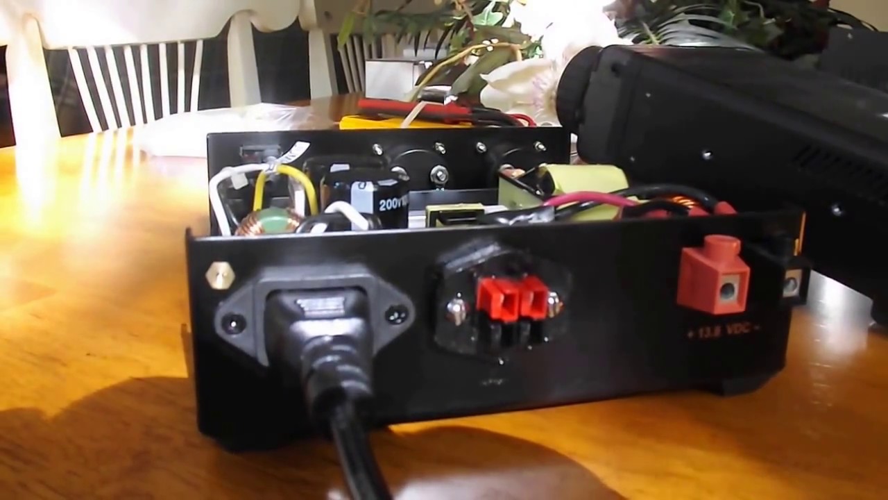 Adding PowerPoles to a Samlex SEC-1235M power supply ...