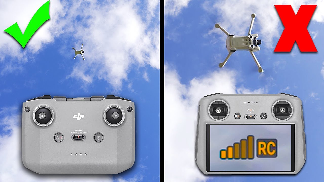 DJI Mini 3 Pro Controllers - WHICH is Better?