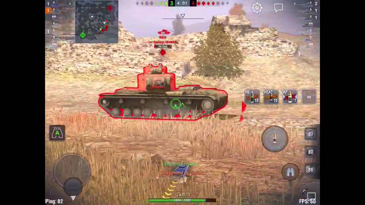 T110E5 Gameplay en live