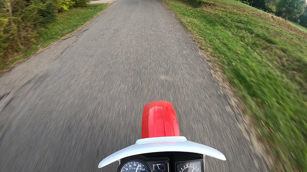 Test de la Honda CRM 125 de 2000.🔥    ( sa envoie...)🥵😳