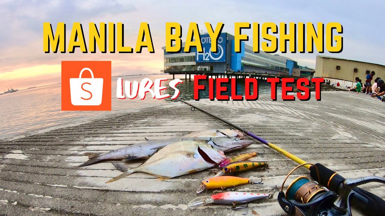 Shopee Lures FIELD TEST | Manila Bay Fishing | Y2E37