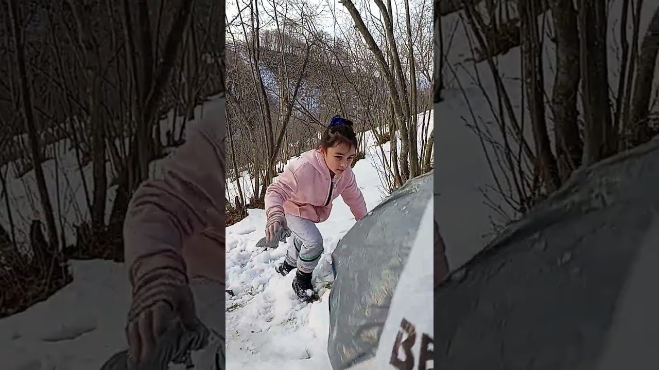 Karda oynadık part#5❄️⛄ 