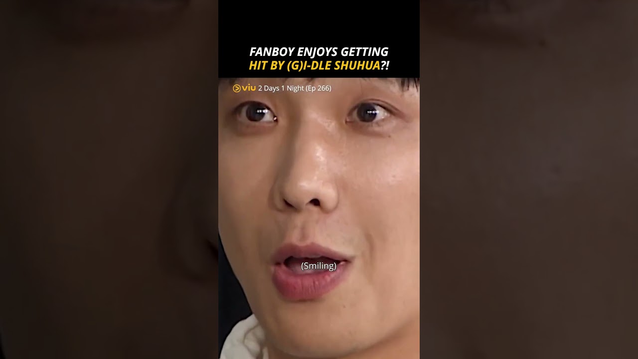 Fanboy Enjoys Getting Hit By (G)I-DLE Shuhua?! | 2 Days 1 Night (Ep 266)