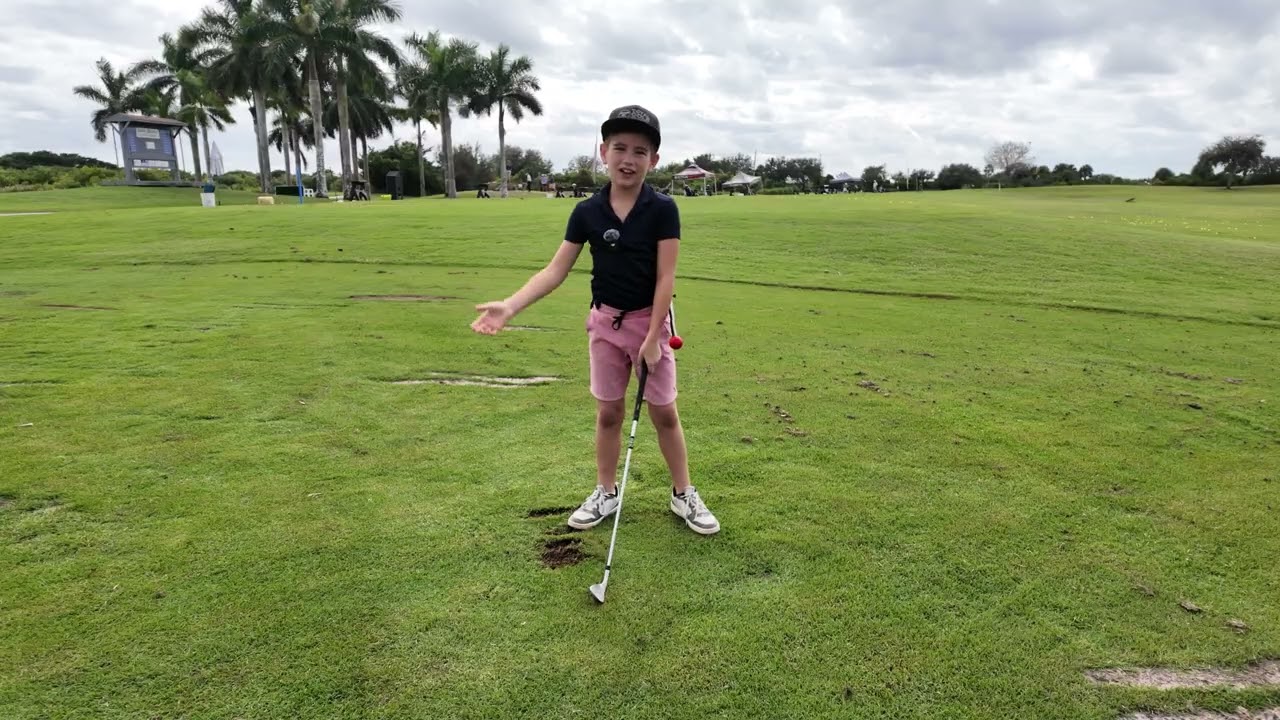 Young Golfer Learns Perfect Hip Rotation with Dad | Total Golf Trainer Hip