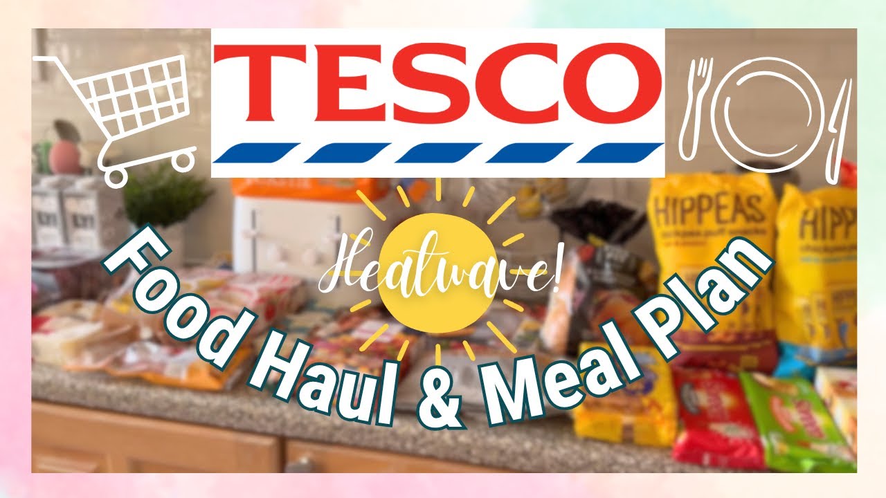 Закупка продуктов в Tesco + план питания | Простые летние семейные блюда в жару ☀️