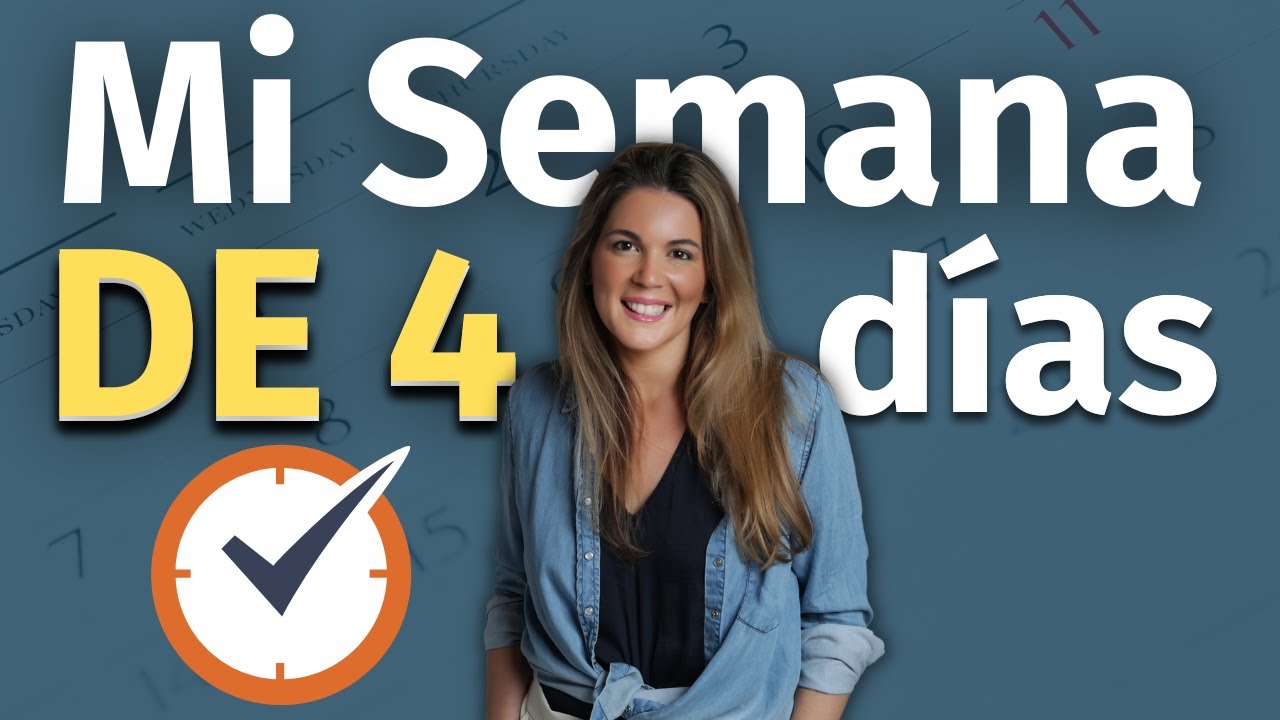 Mi semana laboral de 4 Días | Trabaja solo 4 días a la semana | Emprendedor