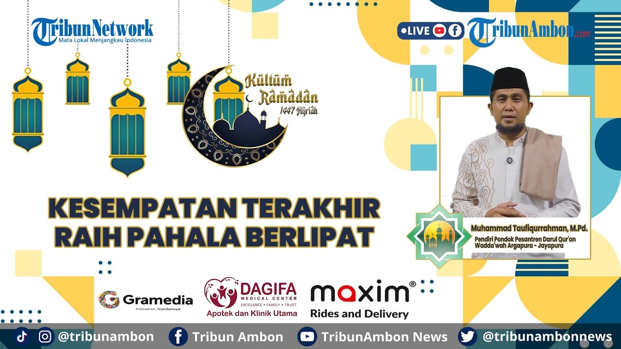 Mutiara Ramadan dengan tema Kultum  