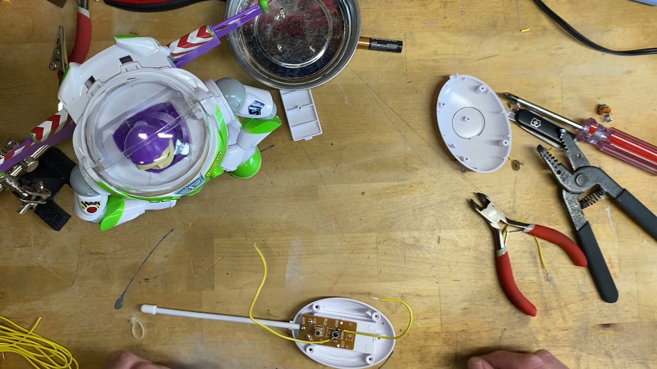 How to switch adapt a buzz Lightyear RC toy