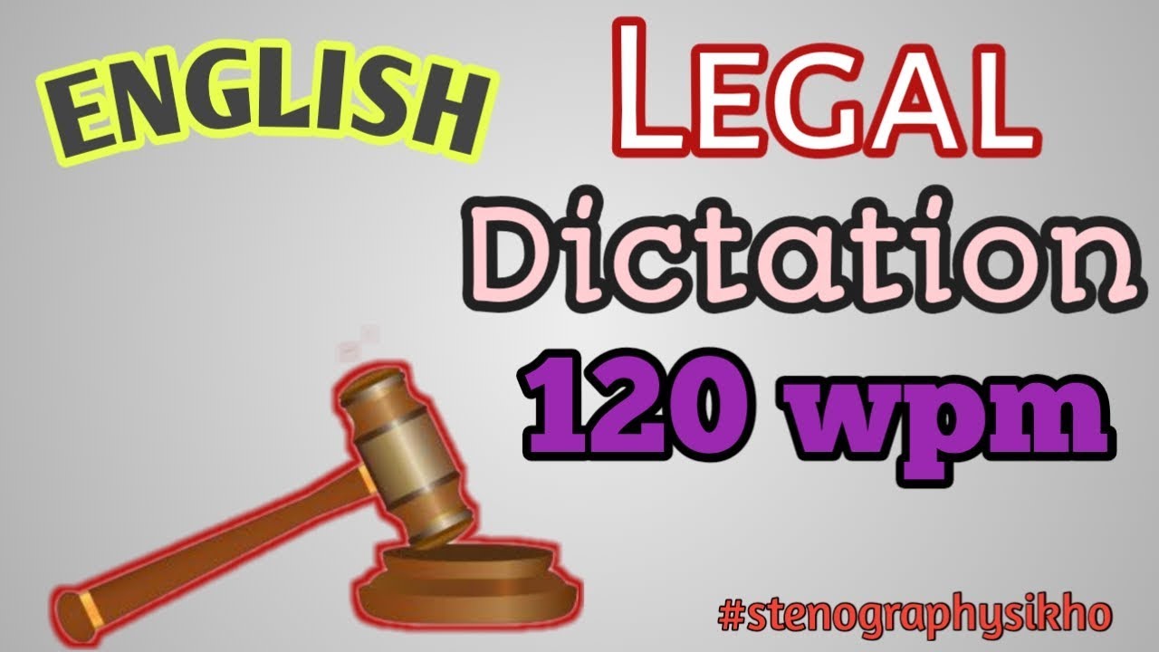 #stenographysikho 
120 wpm Legal dictation | Legal matters | shorthand Legal practice | steno legal