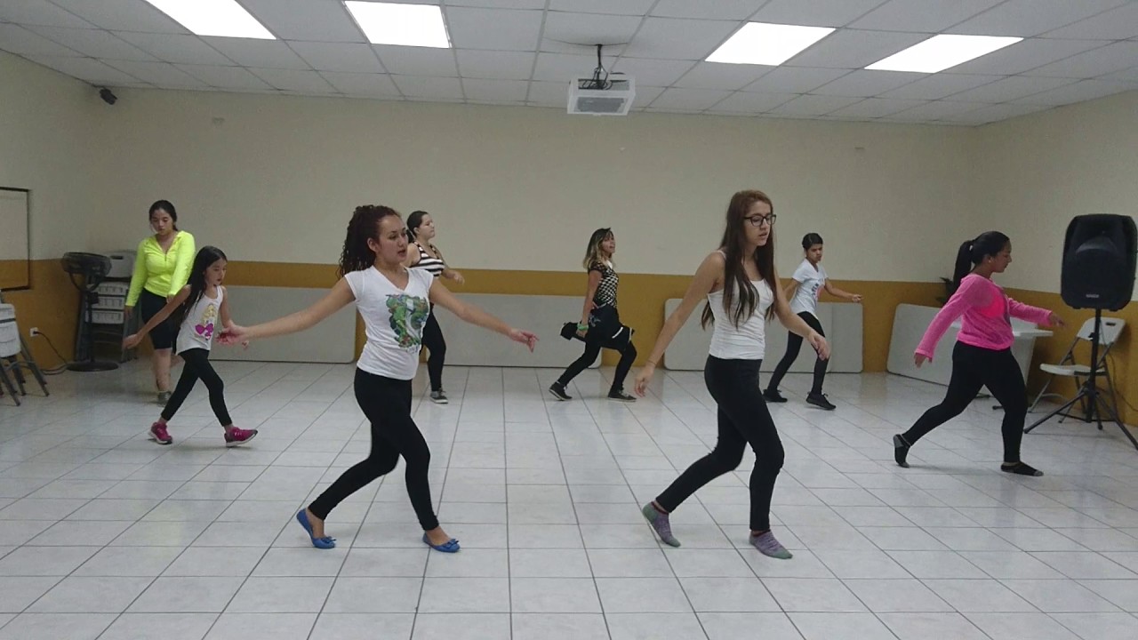 Correré Coreografía ensayo