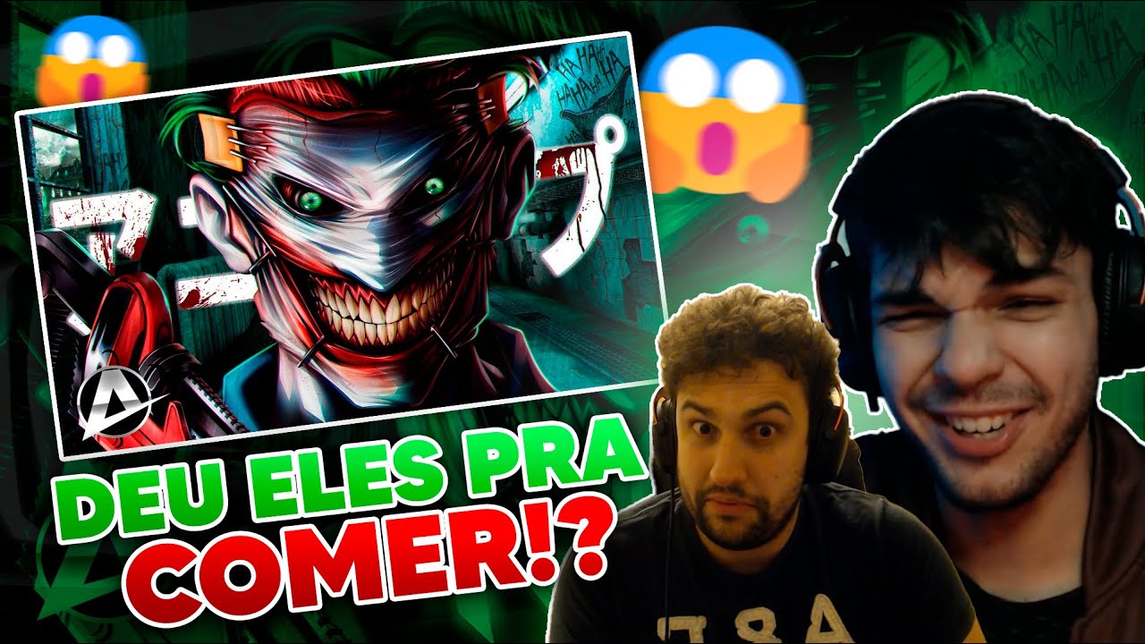 NÓIS REAGE AO RAP DO CORINGA | PIADA MACABRA | ANIRAP
