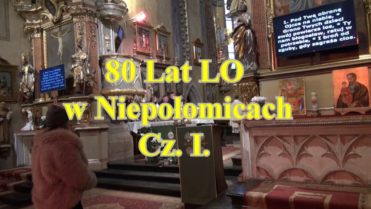 80 lat LO Niepołomice cz  I