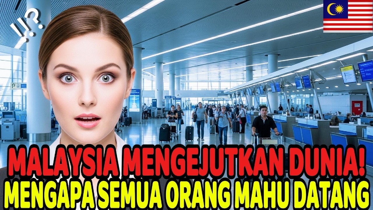 Visa Malaysia melonjak global, 200,000 masuk setiap hari sebabnya terbongkar!