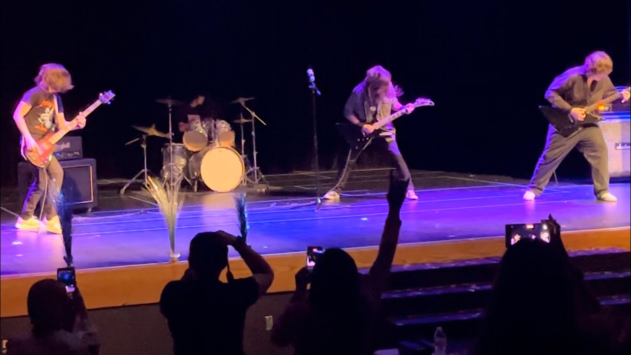 Creeping Death by Metallica - High School Talent Show