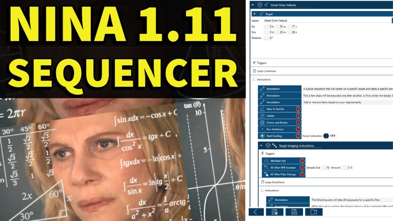 Let's Look at the NINA 1.11 Advanced Sequencer!