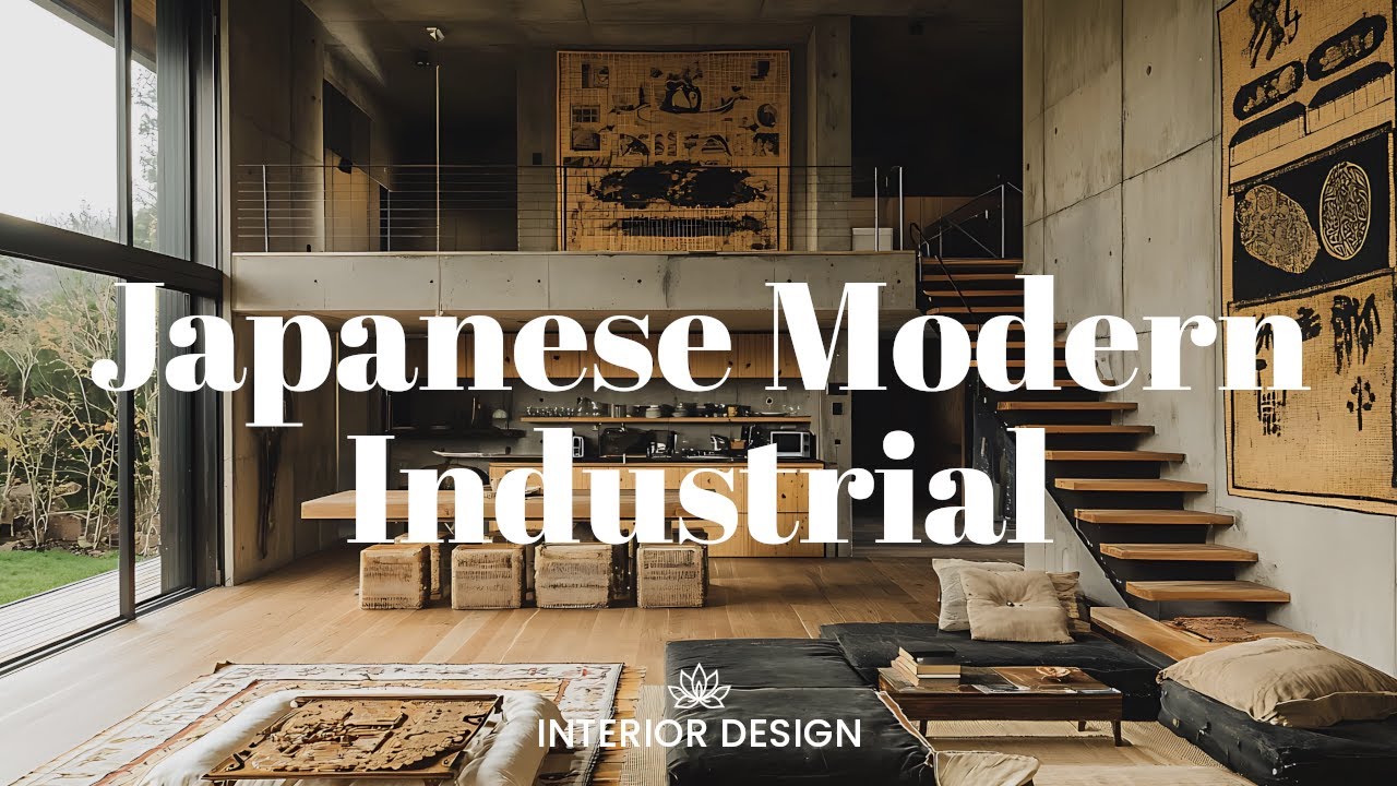 Creating Balanced Interiors with Japanese Modern Industrial Style