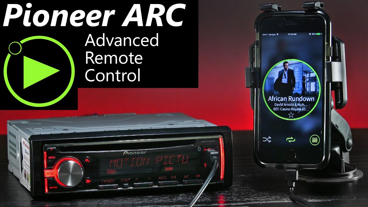 Приложение Pioneer ARC — расширенное дистанционное управление — краткое руководство