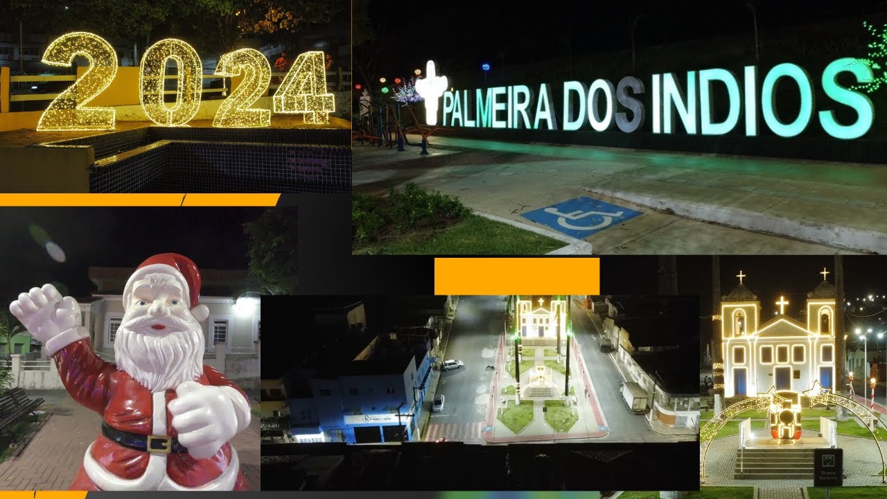 NATAL  LUZ 2023 EM PALMEIRA DOS ÍNDIOS