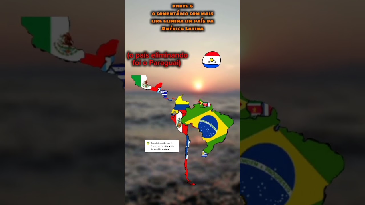 f para o Paraguai🥲 #paraguay #paraguai #music #mapping