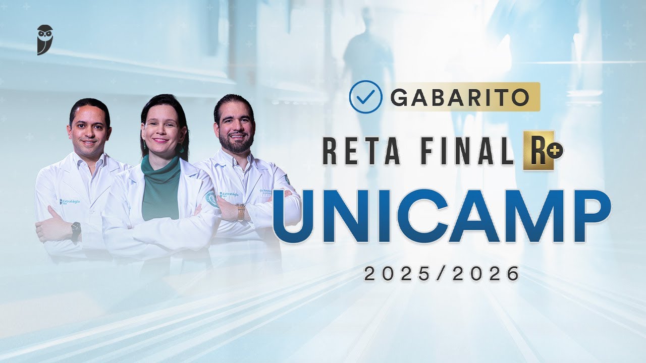 Gabarito R+ UNICAMP Cl&iacute;nica M&eacute;dica 2025