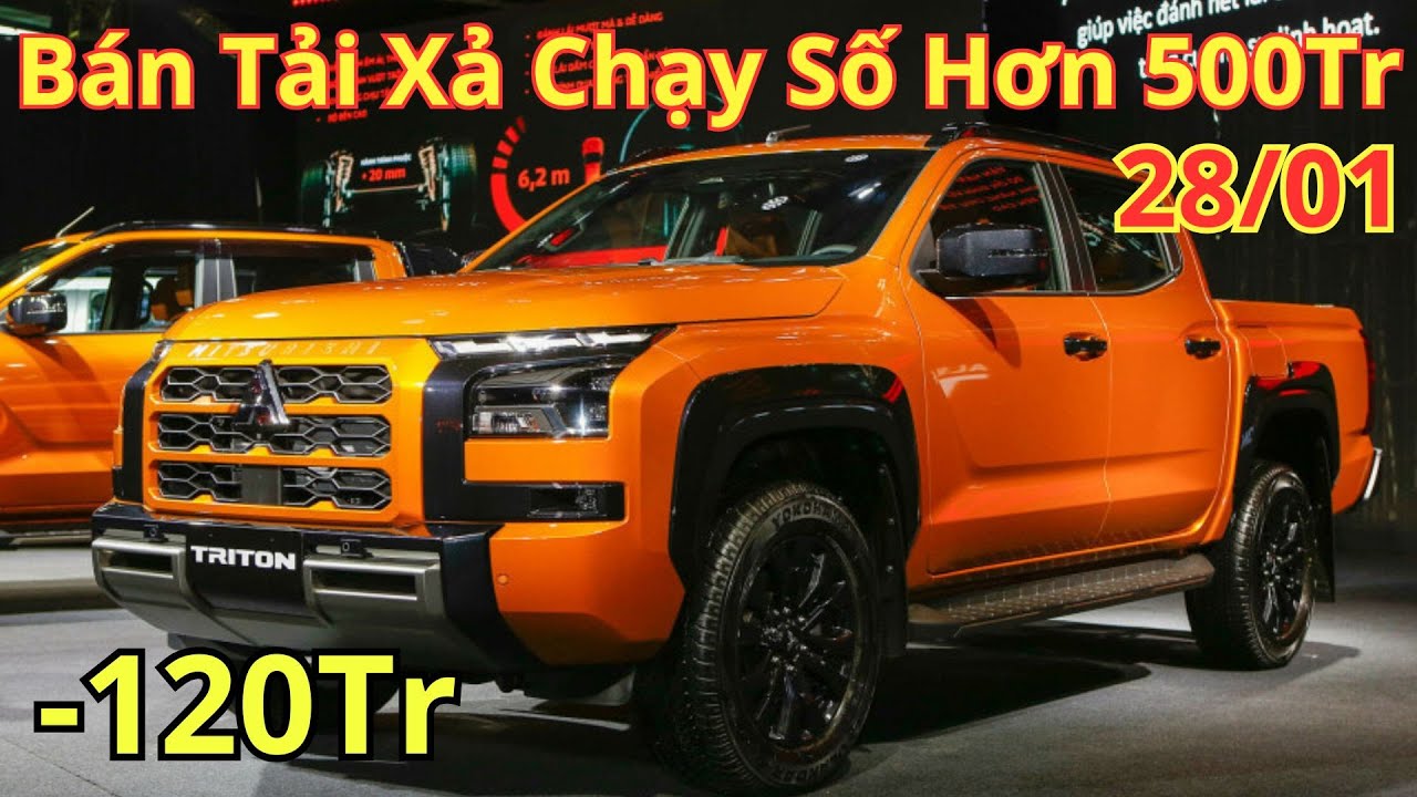 ✅Giá Xe Khuyến Mại Mitsubishi Triton Cuối Tháng 1. Bán Tải Xả Chạy Số Hơn 500Tr  | Xegiatot24h