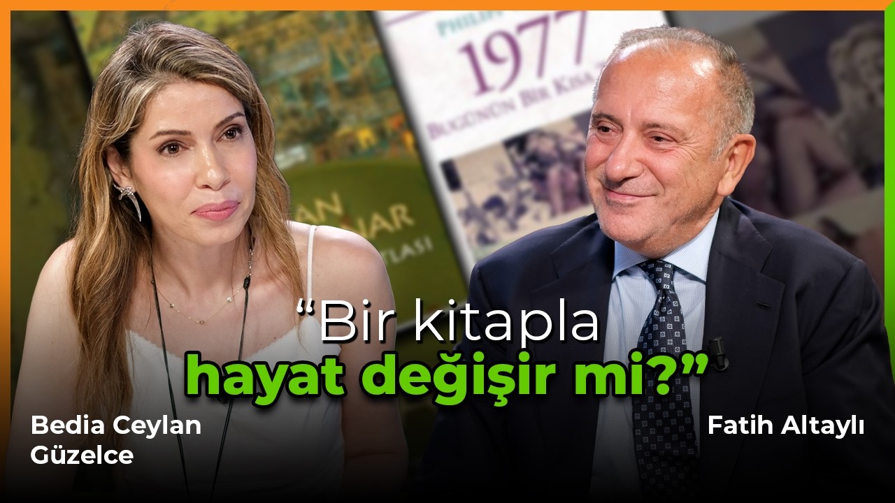 Bir kitapla hayat değişir mi? / Fatih Altaylı & Bedia Ceylan G&uuml;zelce - Teke Tek Kitap