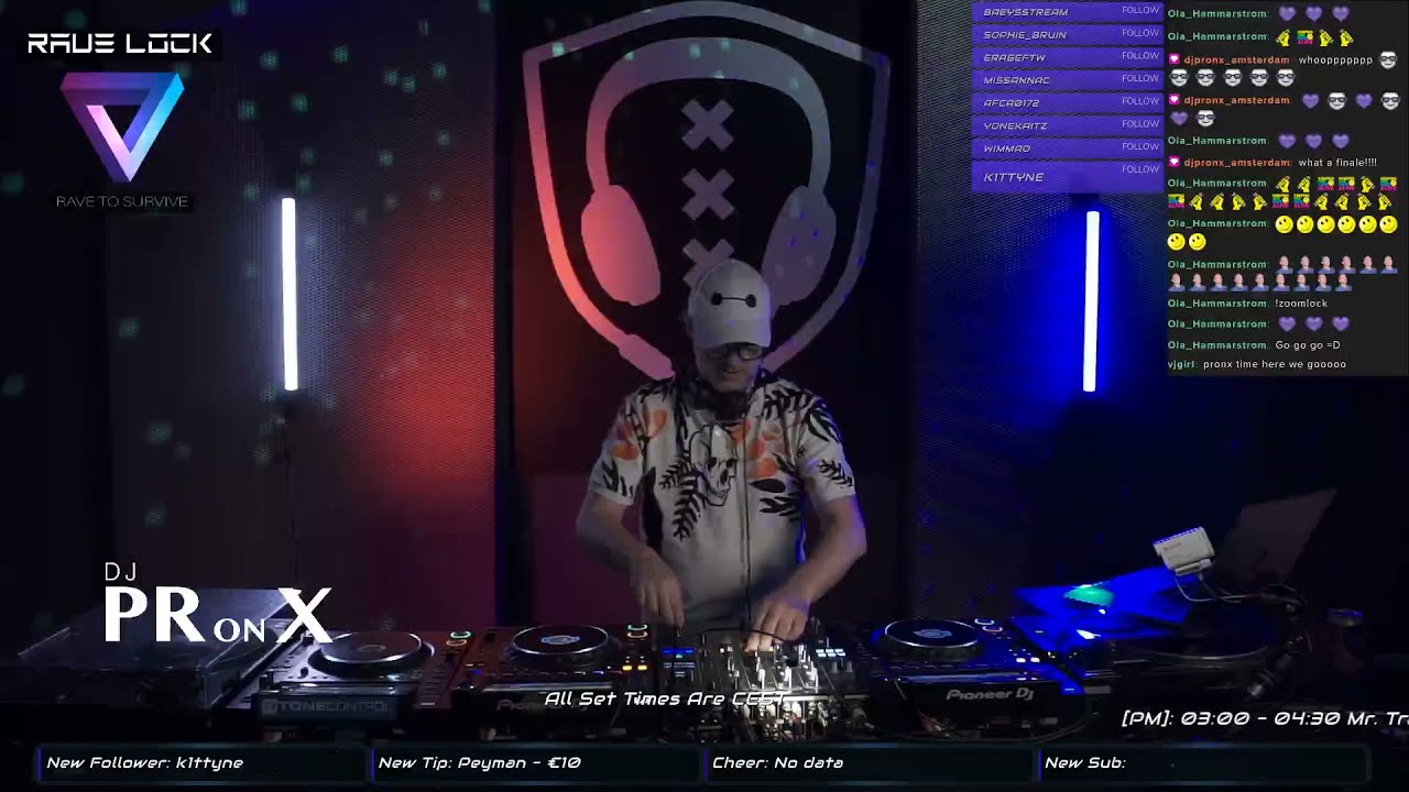 PRonX doing Techno