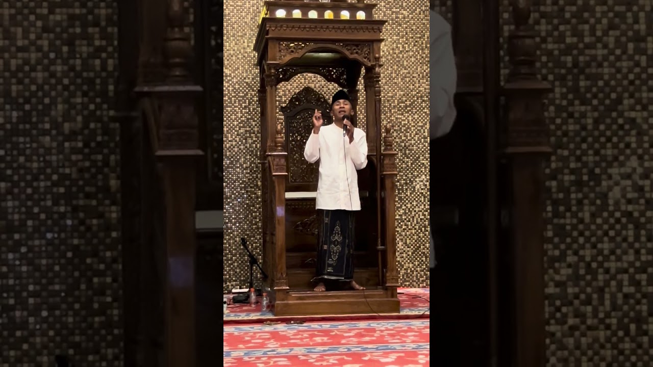 Tarawih Ramadhan ke.4 bersama Ustadz Abdul Kholid. S.Pd. I Al- Hafidh