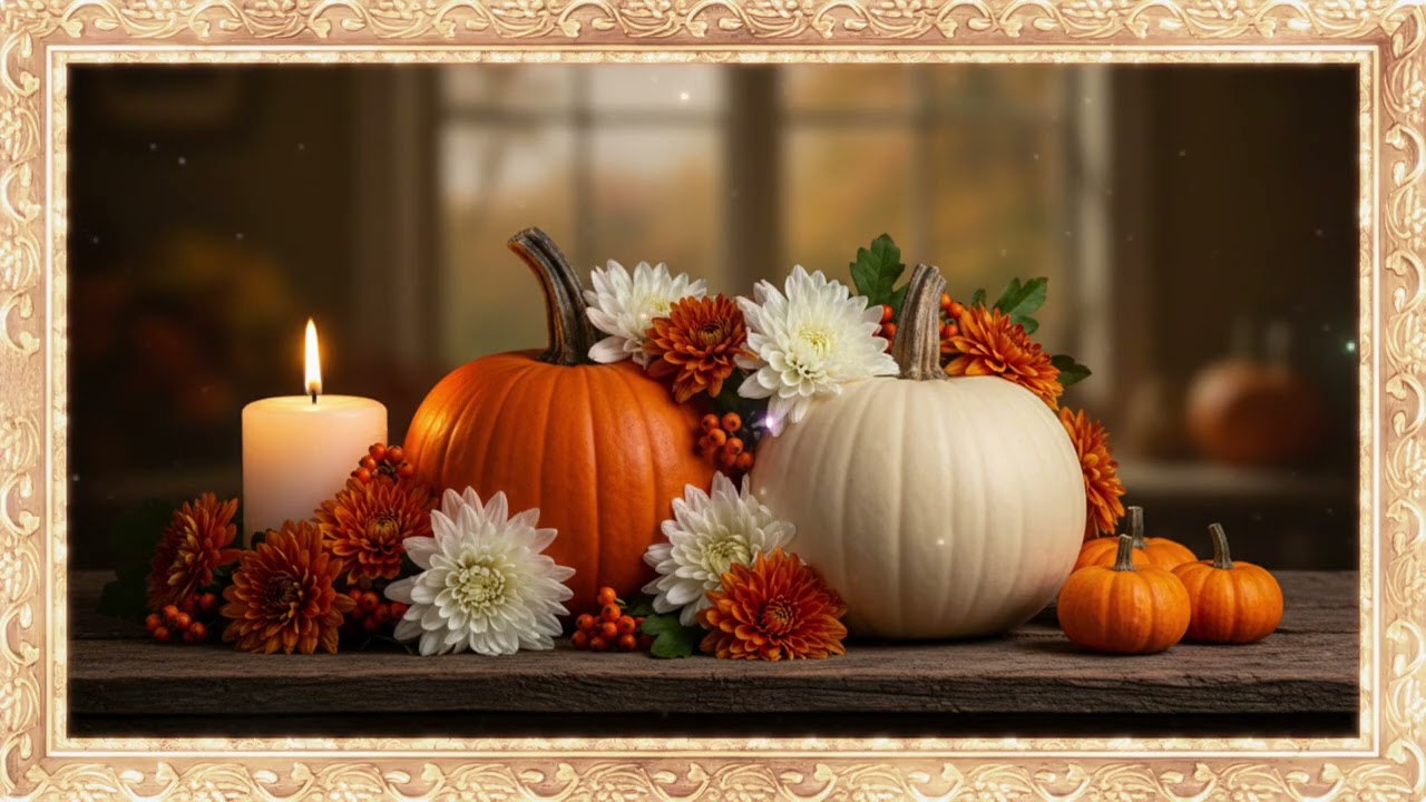 Autumn Harvest Calm 2026 🍂 4K TV Art Display