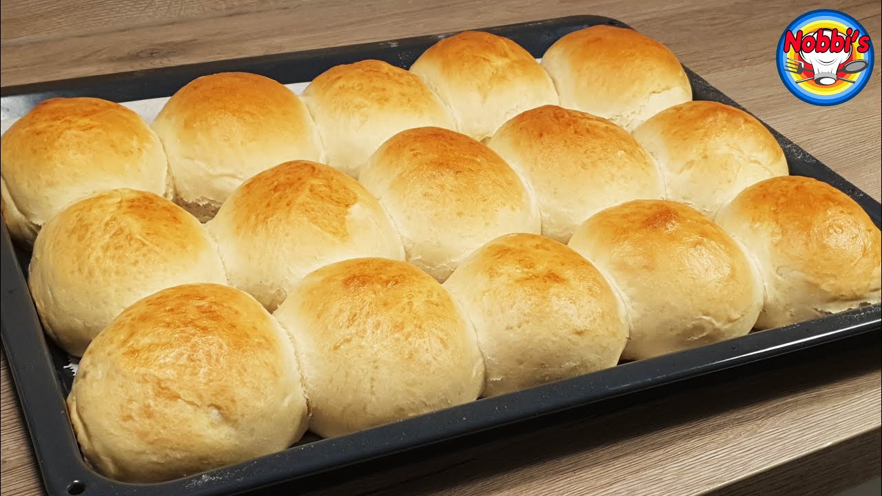 Dinkelbrötchen aus Joghurt ein ganzes Blech voll