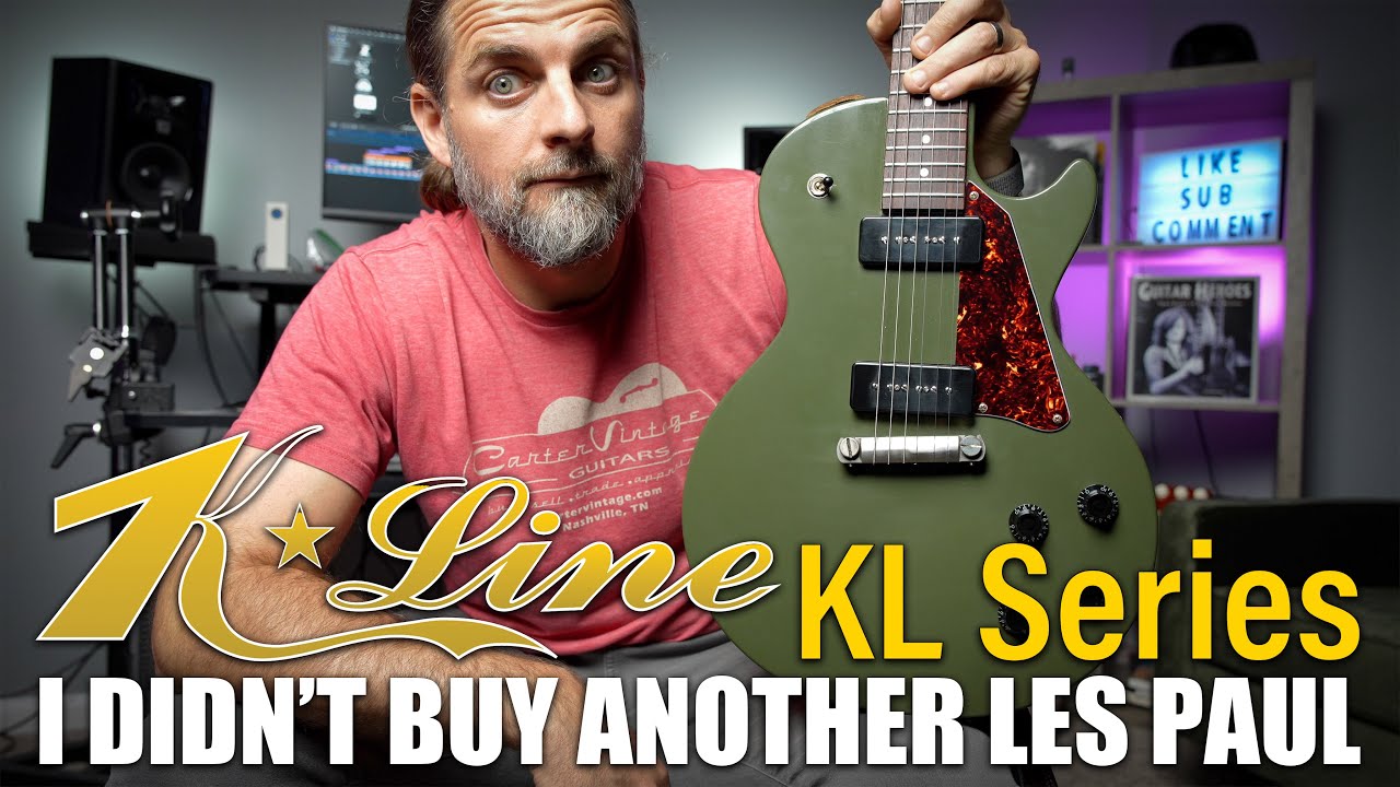 I'm FINALLY GETTING THE P-90 THING... |  K-Line Guitars KL Series Single Cut