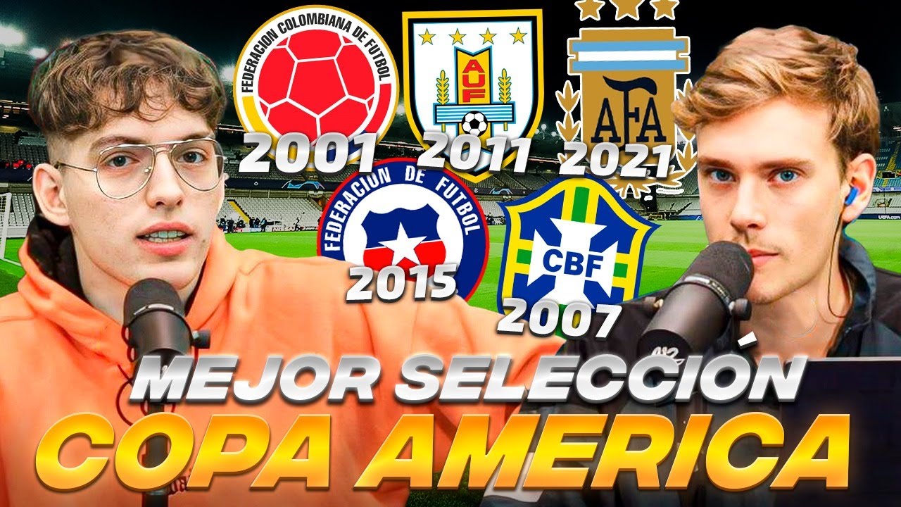 ¿CUAL FUE LA MEJOR SELECCION CAMPEONA DE COPA AMERICA EN EL SIGLO? - DEBATE (2024)