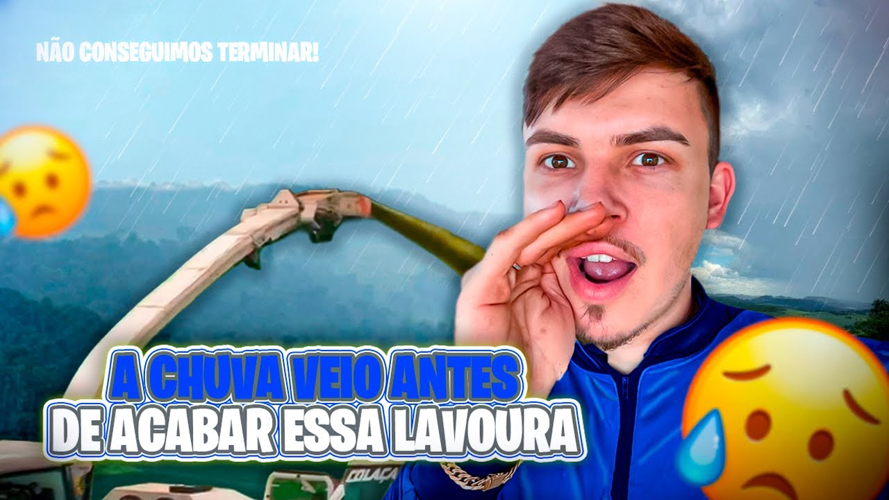 NÃO CONSEGUIMOS TERMINAR ESSA LAVOURA ANTES DA CHUVA // EP.01