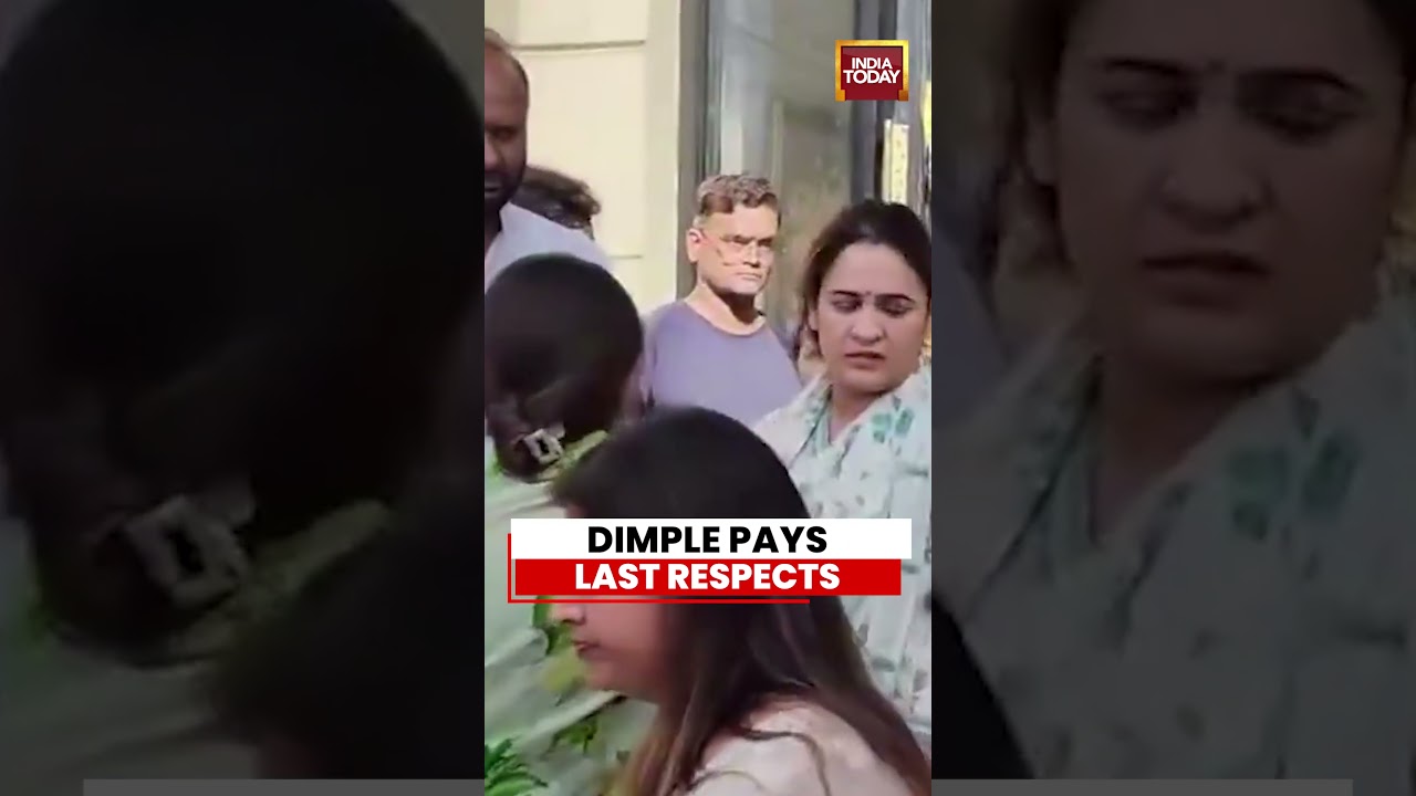 Prateek Yadav Death News: Dimple Pays Last Respects | SP MP Visits Aparna Yadav