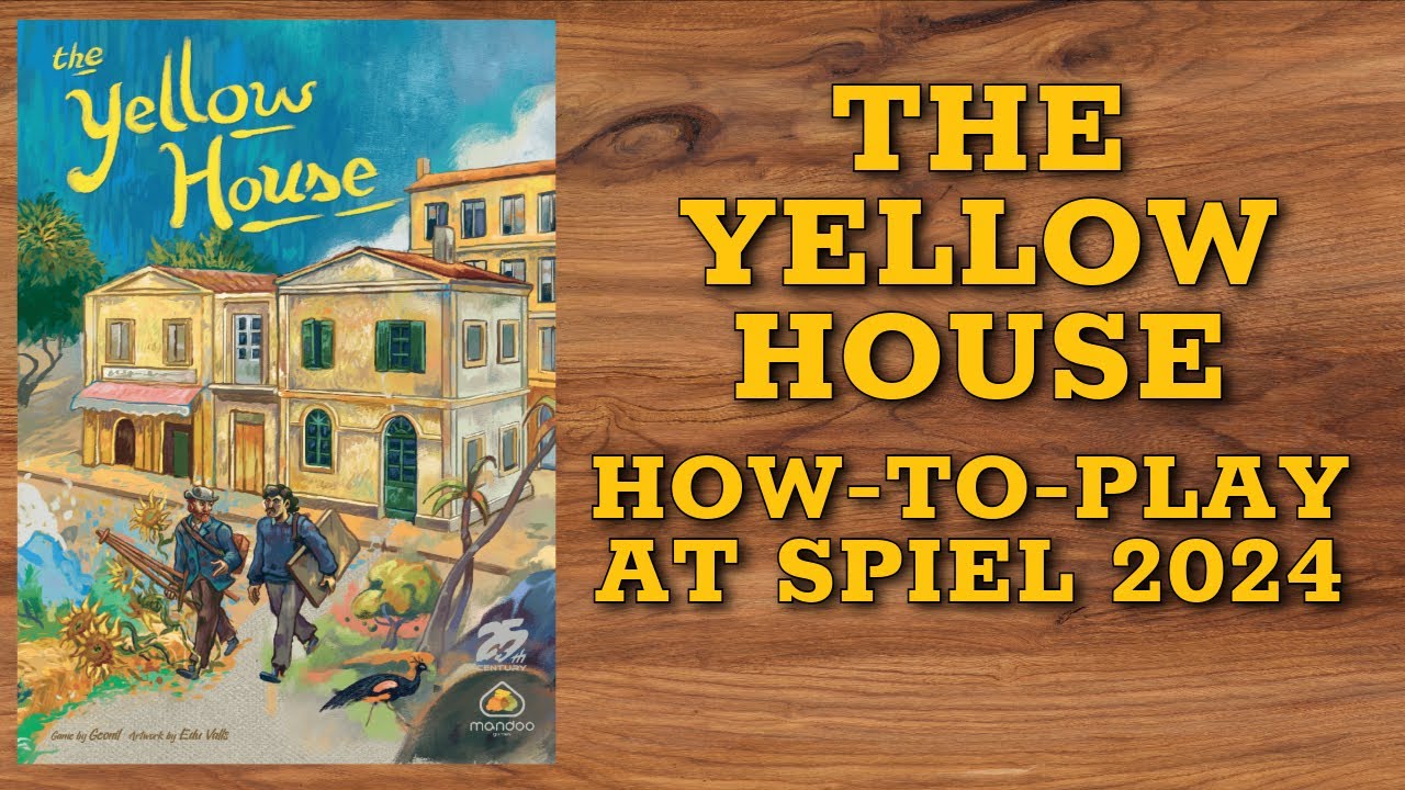 The Yellow House how to play interview at Spiel 2024