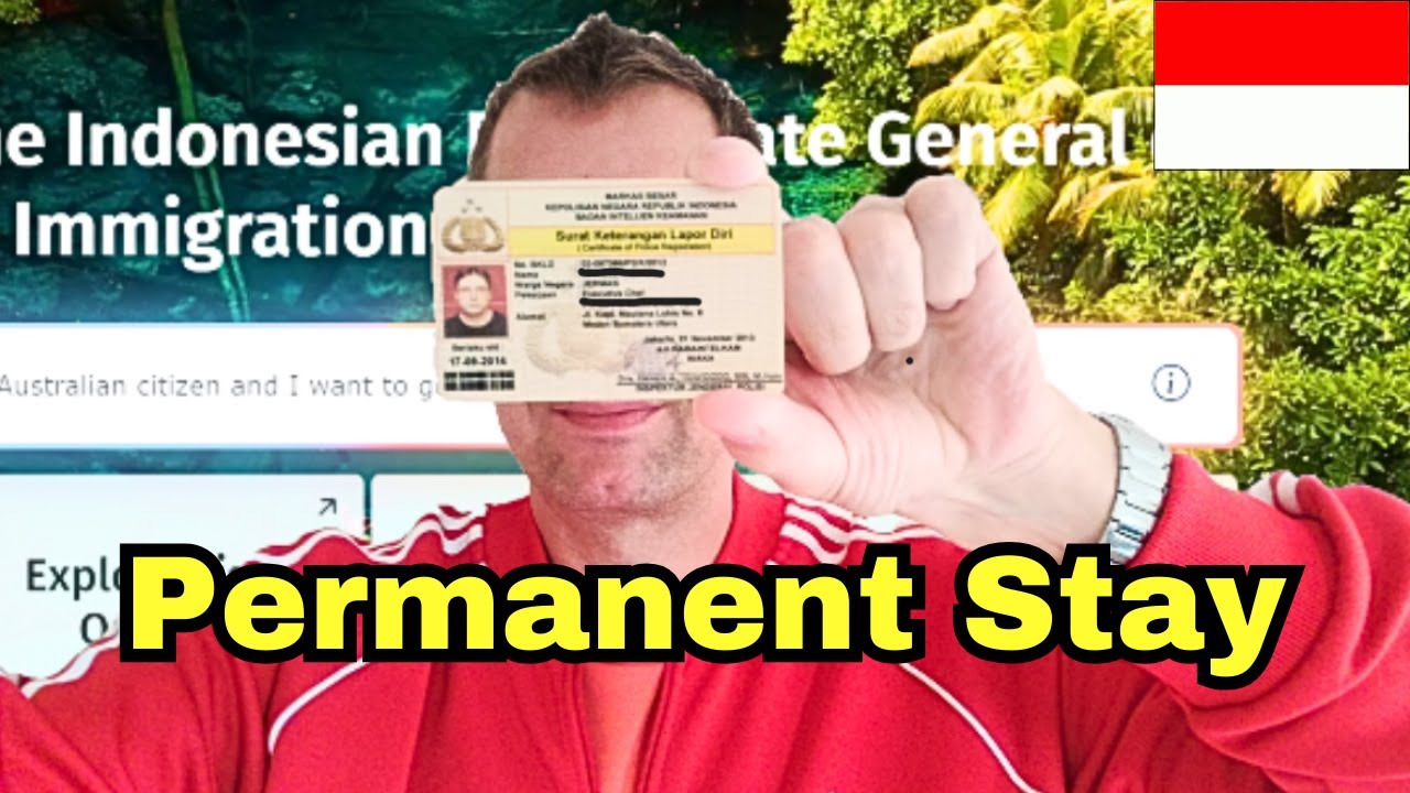 Как получить постоянную визу в Индонезию🇮🇩